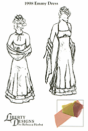 1998 Emmy Dress design