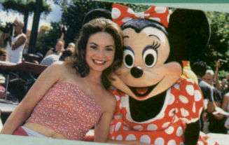 Becky with Minnie Mouse SSW